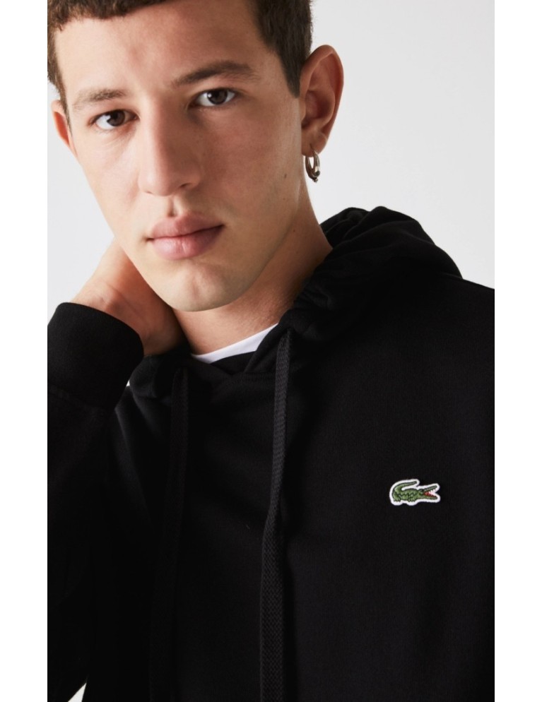 Sudadeira LACOSTE sport felpa com capucha noir